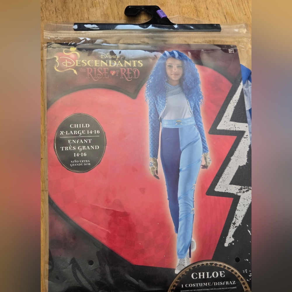 Disney Descendants Chloe Costume - Blue and Black